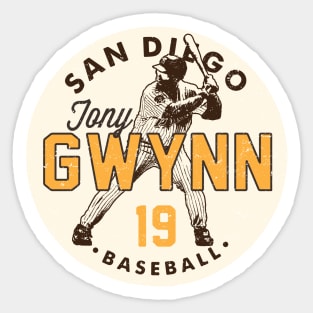 Old Style San Diego Baseball 1 Sticker